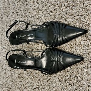 Christian Lacroix Slingback Size 6